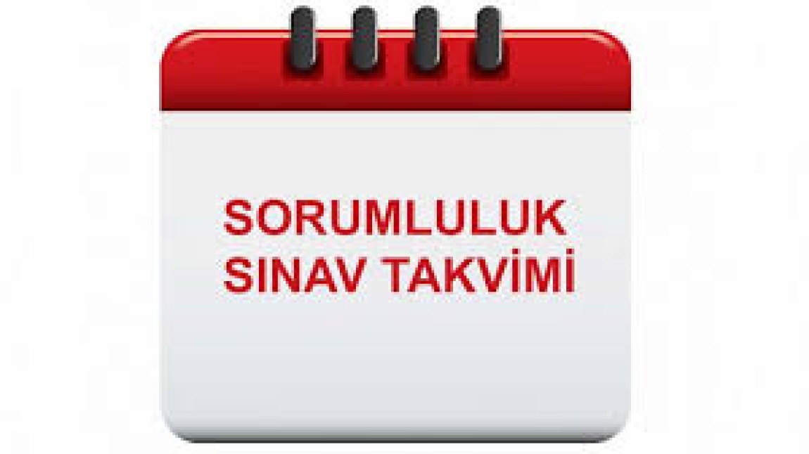 2024-2025 ÖĞRETİM YILI GÜZ DÖNEMİ SORUMLULUK SINAVI TARİHLERİ